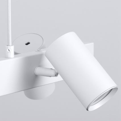 Brilagi - LED RGBW s mogućnošću prigušivanja, viseći luster na kabelu SELE 4xGU10/6,5W/230V 2700-6500K bijela
