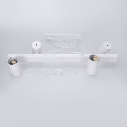 Brilagi - LED RGBW s mogućnošću prigušivanja, viseći luster na kabelu SELE 4xGU10/6,5W/230V 2700-6500K bijela