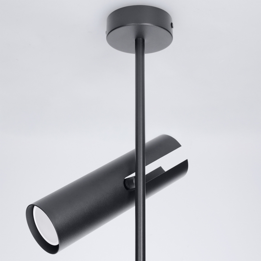 Brilagi - LED RGBW stropna svjetiljka na štapu BRANCH s mogućnošću prigušivanja 2xGU10/6,5W/230V 2700-6500K crna