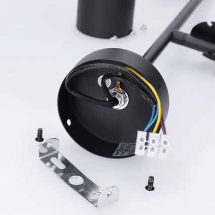 Brilagi - LED RGBW stropna svjetiljka na štapu BRANCH s mogućnošću prigušivanja 2xGU10/6,5W/230V 2700-6500K crna