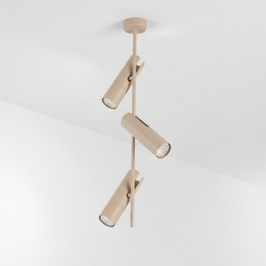 Brilagi - LED RGBW prigušiv luster na štapu BRANCH 3xGU10/6,5W/230V 2700-6500K bež