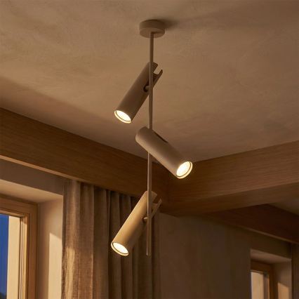 Brilagi - LED RGBW prigušiv luster na štapu BRANCH 3xGU10/6,5W/230V 2700-6500K bež