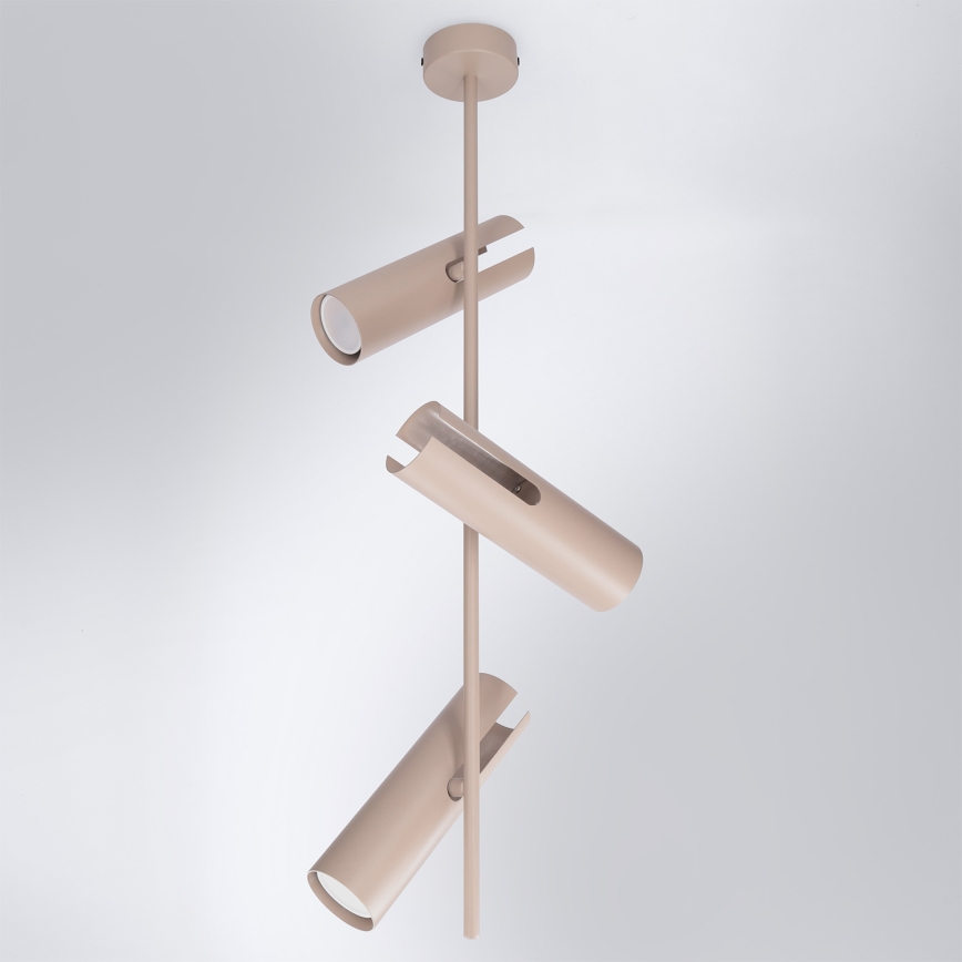 Brilagi - LED RGBW prigušiv luster na štapu BRANCH 3xGU10/6,5W/230V 2700-6500K bež