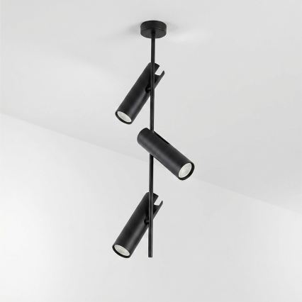 Brilagi - LED RGBW luster s mogućnošću prigušivanja na stalku BRANCH 3xGU10/6,5W/230V 2700-6500K crna