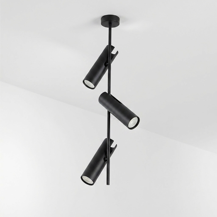 Brilagi - LED RGBW luster s mogućnošću prigušivanja na stalku BRANCH 3xGU10/6,5W/230V 2700-6500K crna