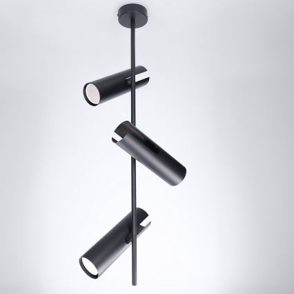 Brilagi - LED RGBW luster s mogućnošću prigušivanja na stalku BRANCH 3xGU10/6,5W/230V 2700-6500K crna