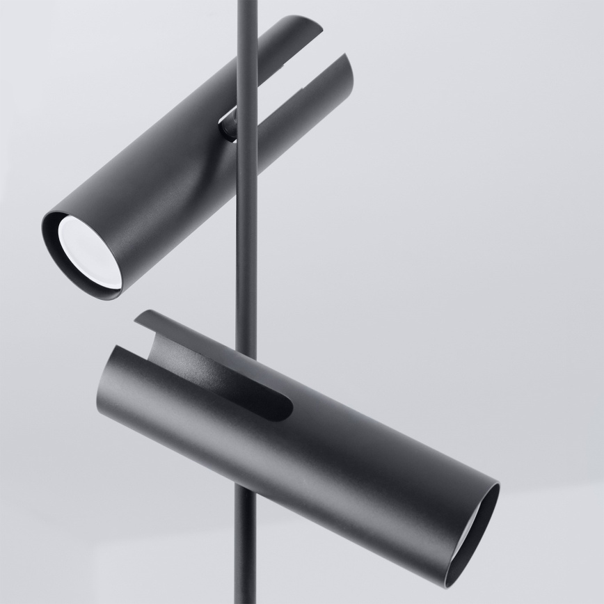 Brilagi - LED RGBW luster s mogućnošću prigušivanja na stalku BRANCH 3xGU10/6,5W/230V 2700-6500K crna