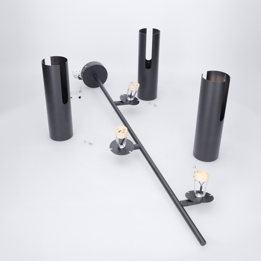Brilagi - LED RGBW luster s mogućnošću prigušivanja na stalku BRANCH 3xGU10/6,5W/230V 2700-6500K crna