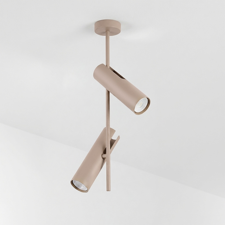 Brilagi - LED RGBW prigušiv luster na stalku BRANCH 2xGU10/6,5W/230V 2700-6500K bež