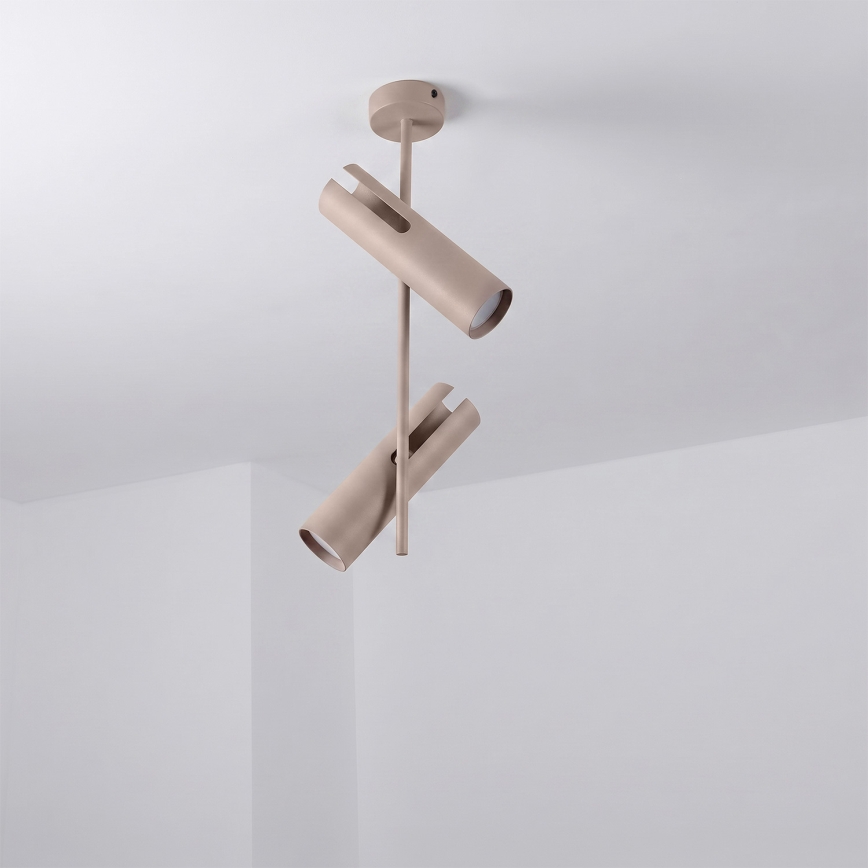 Brilagi - LED RGBW prigušiv luster na stalku BRANCH 2xGU10/6,5W/230V 2700-6500K bež