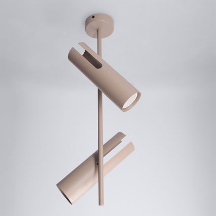 Brilagi - LED RGBW prigušiv luster na stalku BRANCH 2xGU10/6,5W/230V 2700-6500K bež