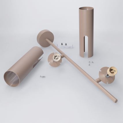 Brilagi - LED RGBW prigušiv luster na stalku BRANCH 2xGU10/6,5W/230V 2700-6500K bež