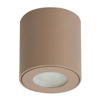 Brilagi - LED RGBW prigušivo kupaonsko svjetlo MIA 1xGU10/4,8W/230V 3000K 84x80 mm bež IP54 + daljinski upravljač