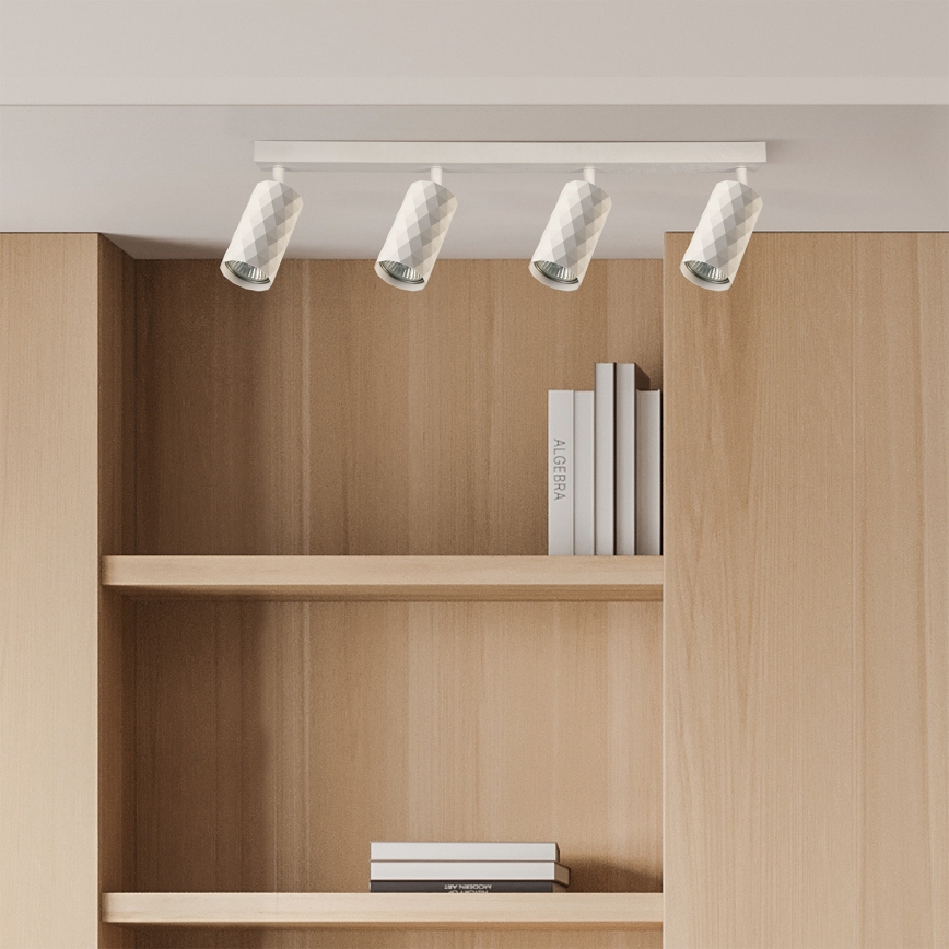 Brilagi - LED RGBW prigušivo spot svjetlo SELE DIAMANT 4xGU10/6,5W/230V 2700-6500K Wi-Fi bijela