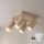 Brilagi - LED RGBW prigušiva spot svjetiljka SELE SQUARE 4xGU10/6,5W/230V 2700-6500K bež