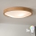 Brilagi - LED RGBW prigušiva stropna svjetiljka CARVALHO SLIM 3xE27/9W/230V 2700-6500K Wi-Fi hrast Ø 47 cm