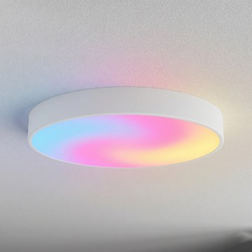 Brilagi - LED RGBW prigušiva stropna svjetiljka CLARE 5xE27/9W/230V 2700-6500K Ø 60 cm Wi-Fi bijela