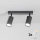 Brilagi - LED RGBW prigušiva svjetiljka SELE 2xGU10/6,5W/230V 2700-6500K crna