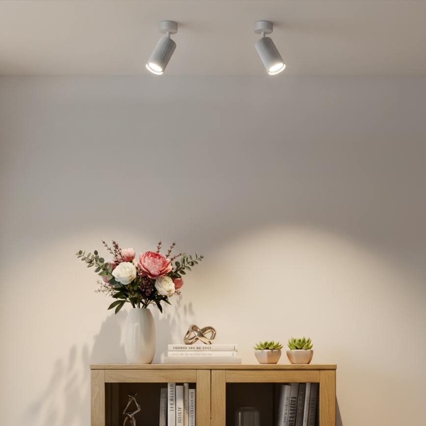 Brilagi - LED RGBW spot svjetiljka s mogućnošću prigušivanja SELE MODERN 1xGU10/4,8W/230V 3000K bijela + daljinski upravljač