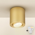 Brilagi - LED RGBW prigušiva točkasta svjetiljka MIA 1xGU10/4,8W/230V 3000K 84x80 mm zlatna + daljinski upravljač