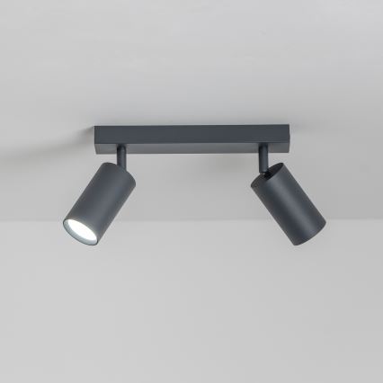 Brilagi - LED RGBW prigušivo spot svjetlo SELE 2xGU10/4,8W/230V 3000K antracit + daljinski upravljač