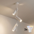 Brilagi - LED RGBW prigušivi luster na štangu BRANCH 3xGU10/6,5W/230V 2700-6500K bijela