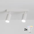 Brilagi - LED RGBW prigušivi spot SELE 2xGU10/4,8W/230V 3000K bijeli + daljinski upravljač