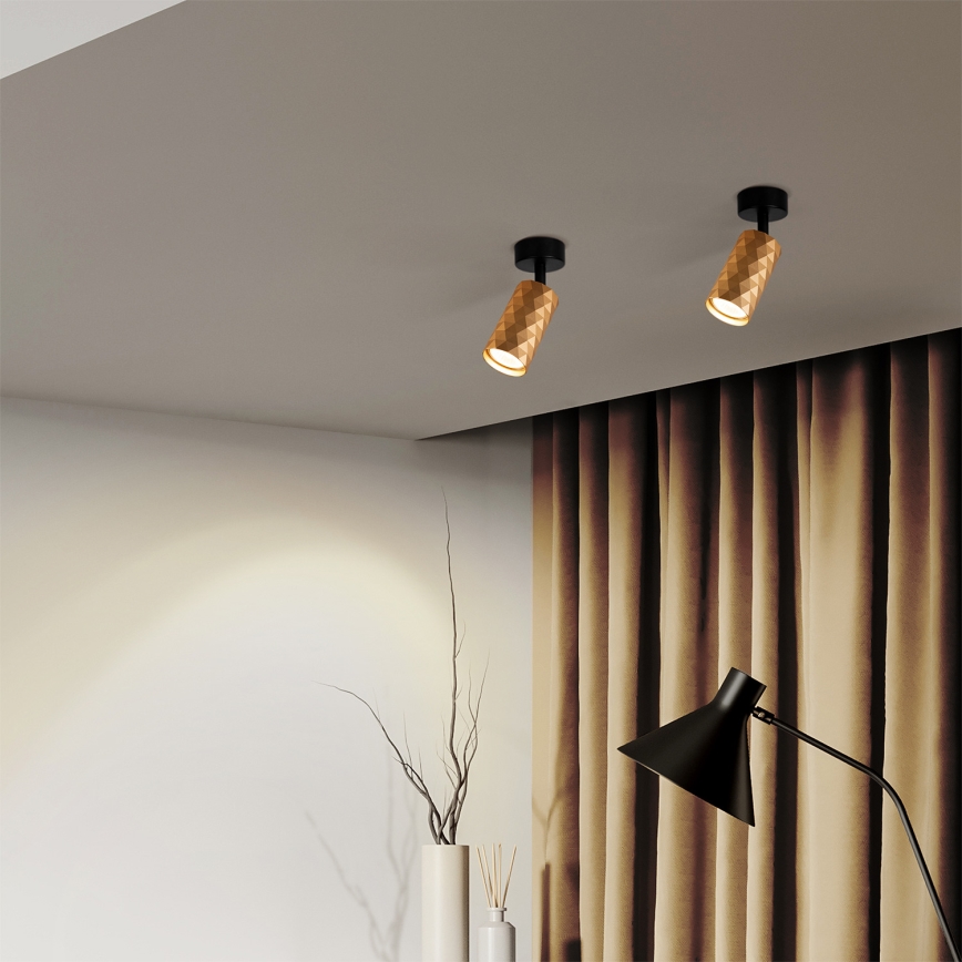 Brilagi - prigušiva LED RGBW spot svjetiljka SELE DIAMANT 1xGU10/4,8W/230V zlatna + daljinski upravljač