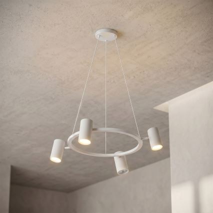 Brilagi - LED RGBW luster s prigušivanjem na sajli SELE 4xGU10/6,5W/230V 2700-6500K bijela