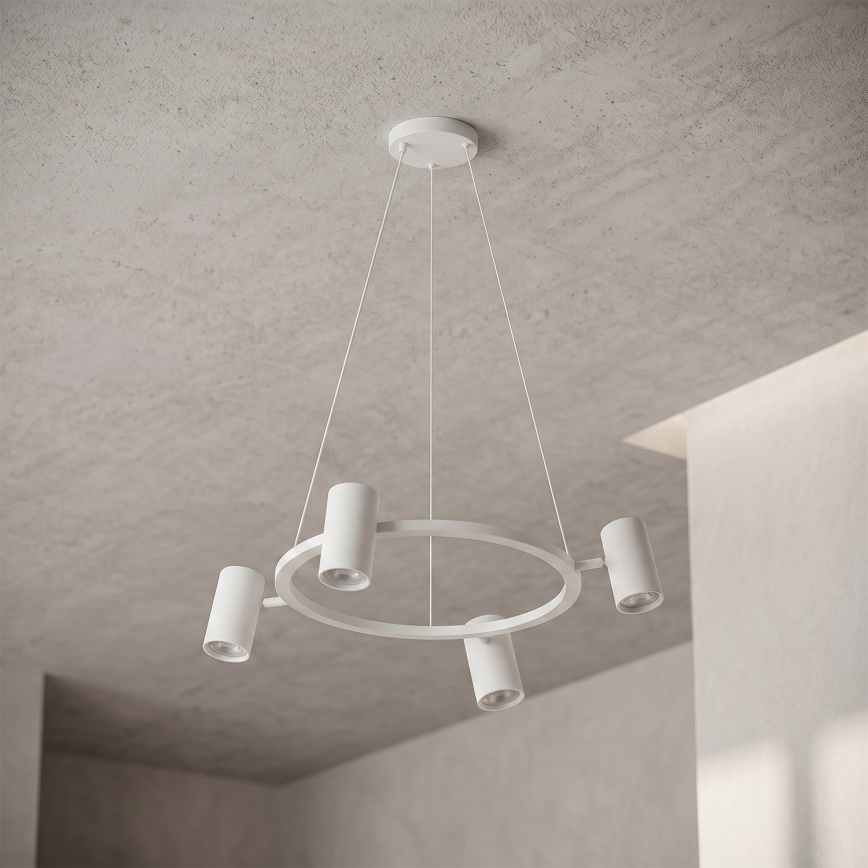 Brilagi - LED RGBW luster s prigušivanjem na sajli SELE 4xGU10/6,5W/230V 2700-6500K bijela