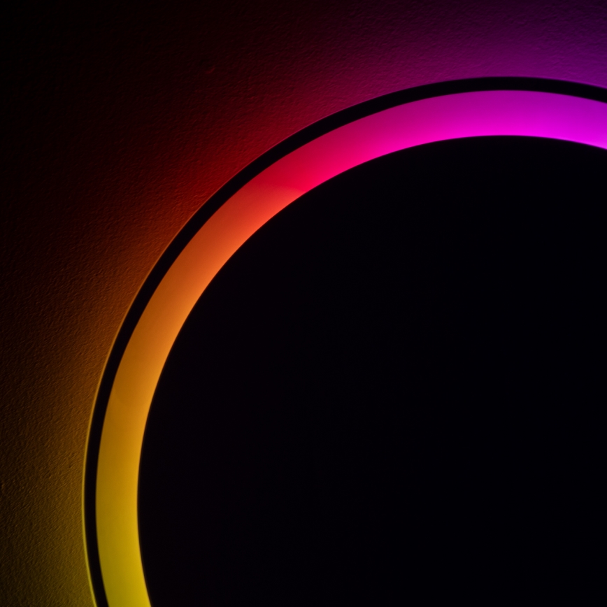 Brilagi - LED RGBW kupaonsko grijano ogledalo AVA PRO LED/18W/230V, promjer 60 cm, IP44, CRI 90, prigušivo + CCT