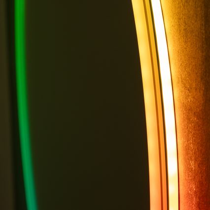 Brilagi - LED RGBW kupaonsko grijano ogledalo AVA PRO LED/18W/230V, promjer 60 cm, IP44, CRI 90, prigušivo + CCT