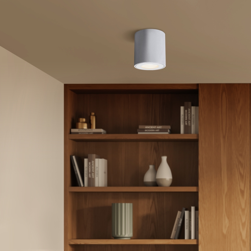 Brilagi - LED RGBW prigušivo kupaonsko svjetlo MIA 1xGU10/6W/230V 3000K 84x80 mm bijela IP54 + daljinski upravljač