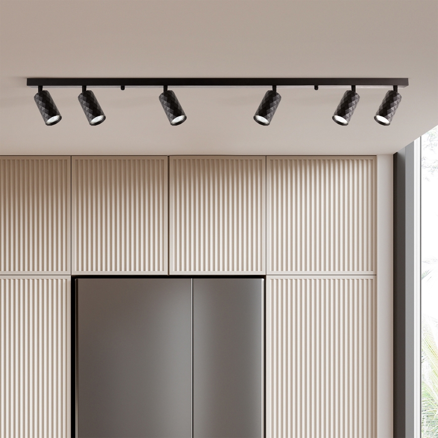 Brilagi - LED RGBW prigušivo spot svjetlo SELE DIAMANT 6xGU10/6,5W/230V 2700-6500K Wi-Fi crna