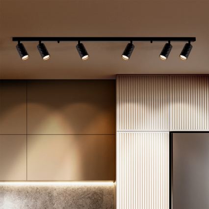 Brilagi - LED RGBW prigušivo spot svjetlo SELE DIAMANT 6xGU10/6,5W/230V 2700-6500K Wi-Fi crna