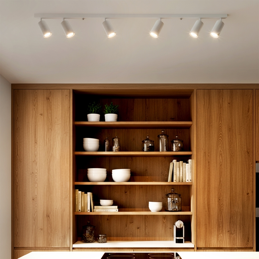 Brilagi - LED RGBW spot svjetiljka s mogućnošću prigušivanja SELE MODERN 6xGU10/6,5W/230V 2700-6500K Wi-Fi bijela