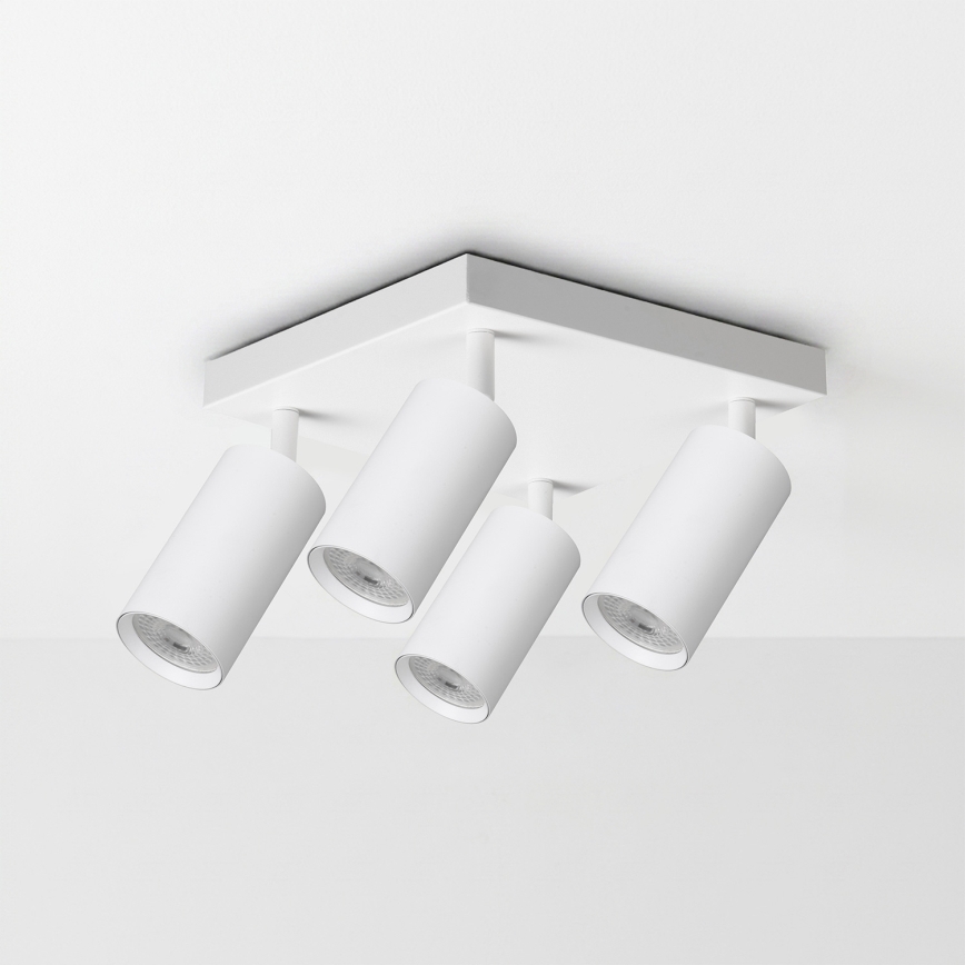 Brilagi - LED RGBW svjetlo s mogućnošću prigušivanja SELE SQUARE 4xGU10/6,5W/230V 2700-6500K bijela