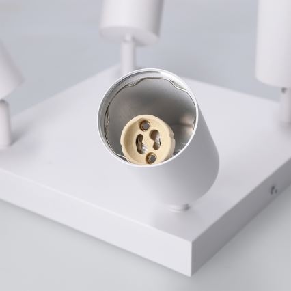Brilagi - LED RGBW svjetlo s mogućnošću prigušivanja SELE SQUARE 4xGU10/6,5W/230V 2700-6500K bijela