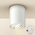Brilagi - LED RGBW prigušivo spot svjetlo MIA 1xGU10/4,8W/230V 3000K 100x80 mm bijelo + daljinski upravljač