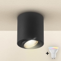 Brilagi - LED RGBW prigušivo spot svjetlo MIA 1xGU10/4,8W/230V 3000K 84x80 mm crno + daljinski upravljač