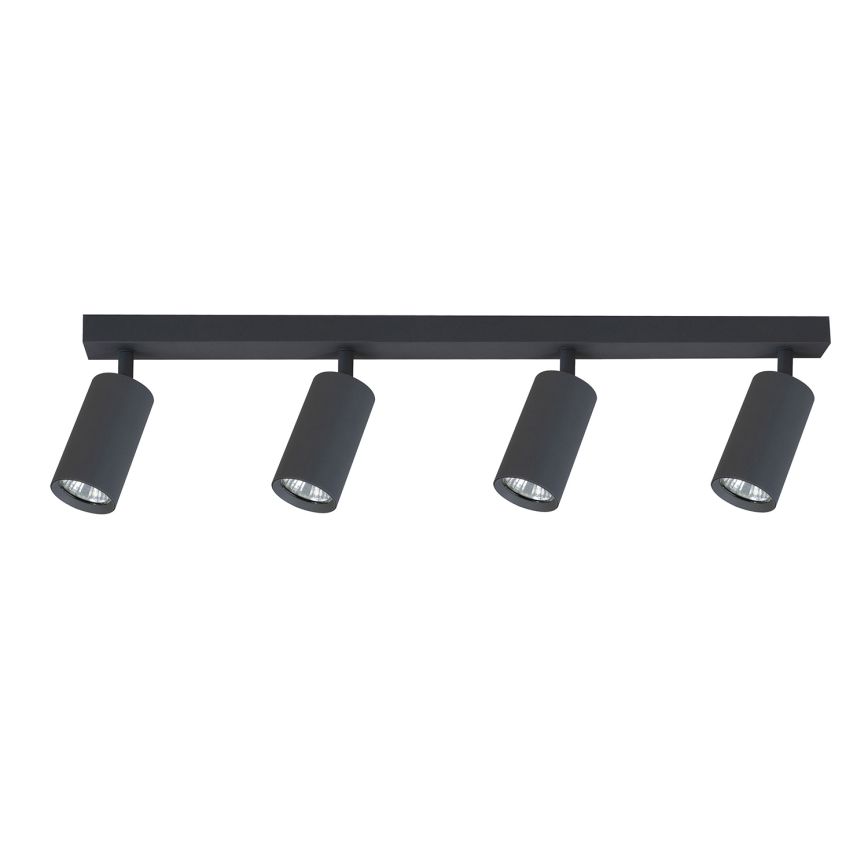 Brilagi - LED RGBW ugradna spot svjetiljka SELE, s mogućnošću prigušivanja, 4xGU10/6W/230V 3000K, antracit + daljinski upravljač