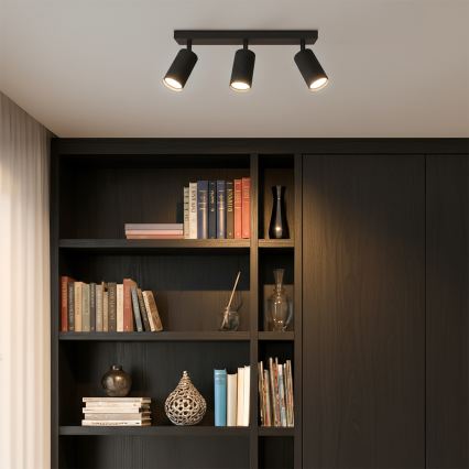 Brilagi - LED RGBW spot svjetlo s mogućnošću prigušivanja SELE MODERN 3xGU10/6,5W/230V 2700-6500K Wi-Fi crna