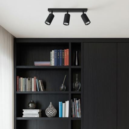 Brilagi - LED RGBW spot svjetlo s mogućnošću prigušivanja SELE MODERN 3xGU10/6,5W/230V 2700-6500K Wi-Fi crna