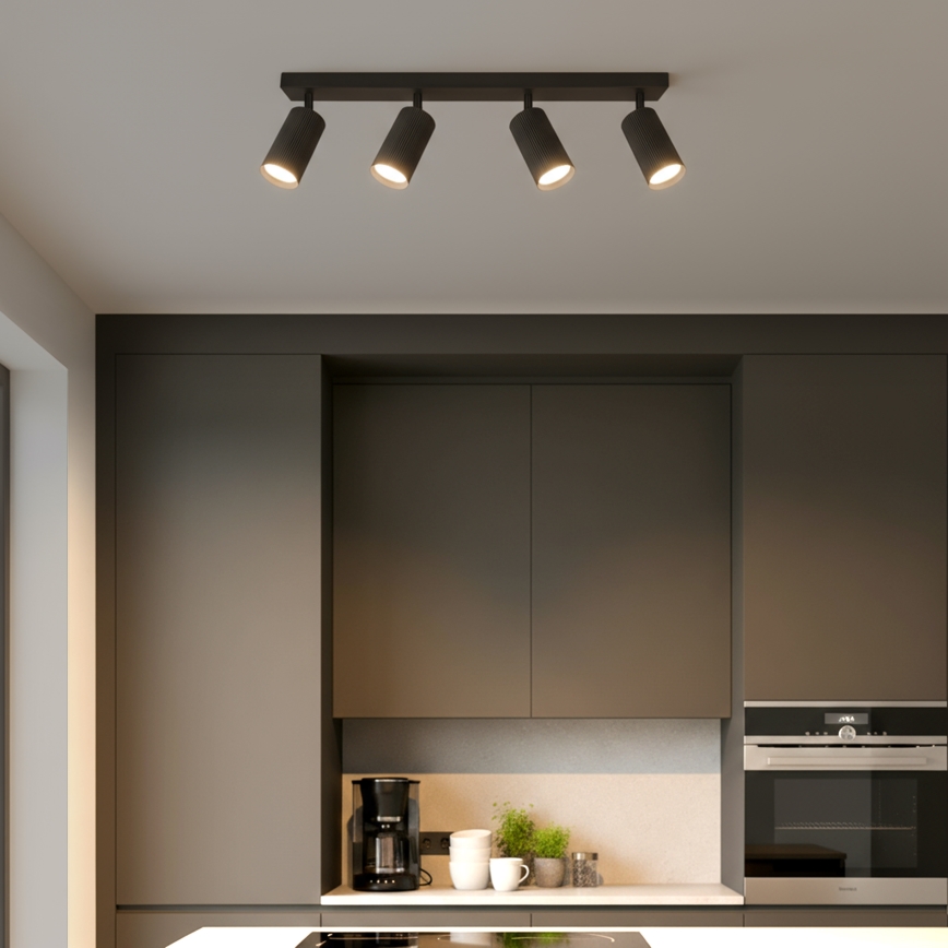 Brilagi - LED RGBW spot svjetiljka s prigušivanjem SELE MODERN 4xGU10/6,5W/230V 2700-6500K Wi-Fi crna