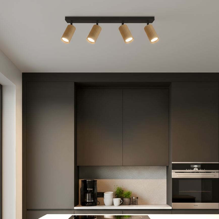 Brilagi - LED RGBW stropna reflektorska svjetiljka s mogućnošću prigušivanja SELE MODERN 4xGU10/6,5W/230V 2700-6500K Wi-Fi zlatna