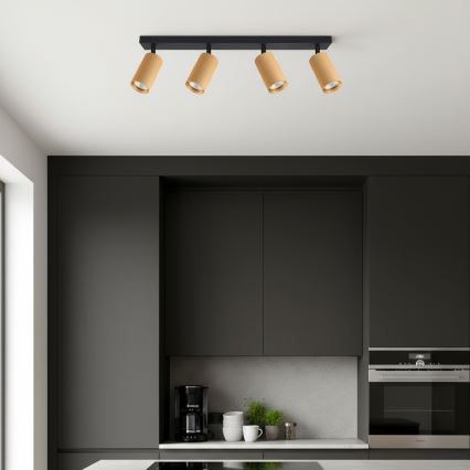 Brilagi - LED RGBW stropna reflektorska svjetiljka s mogućnošću prigušivanja SELE MODERN 4xGU10/6,5W/230V 2700-6500K Wi-Fi zlatna