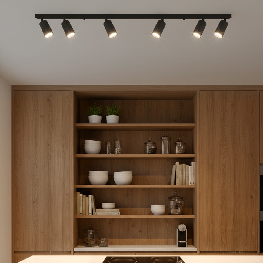 Brilagi - LED RGBW prigušiva spot svjetiljka SELE MODERN 6xGU10/6,5W/230V 2700-6500K Wi-Fi crna