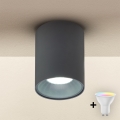 Brilagi - LED RGBW prigušivo spot svjetlo TRINE 1xGU10/4,8W/230V 3000K antracit + daljinski upravljač