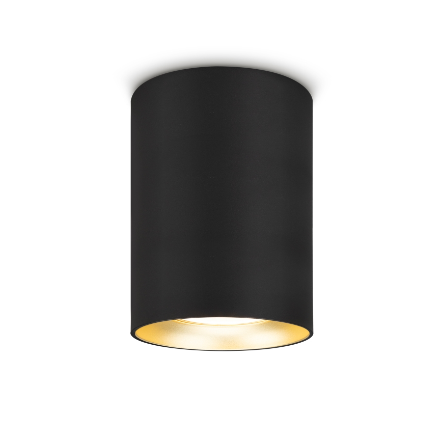 Brilagi - LED RGBW prigušivo spot svjetlo TRINE 1xGU10/4,8W/230V 3000K crno/zlatno + daljinski upravljač
