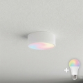 BRILAGI - LED RGBW prigušivo stropno svjetlo CLARE 1xE27/12W/230V 2700-6500K promjer 20 cm bijela